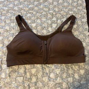 Old navy front zip sports bra